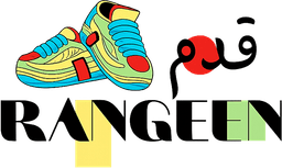 Rangeen Qadam - Hand-painted customized sneakers Pakistan